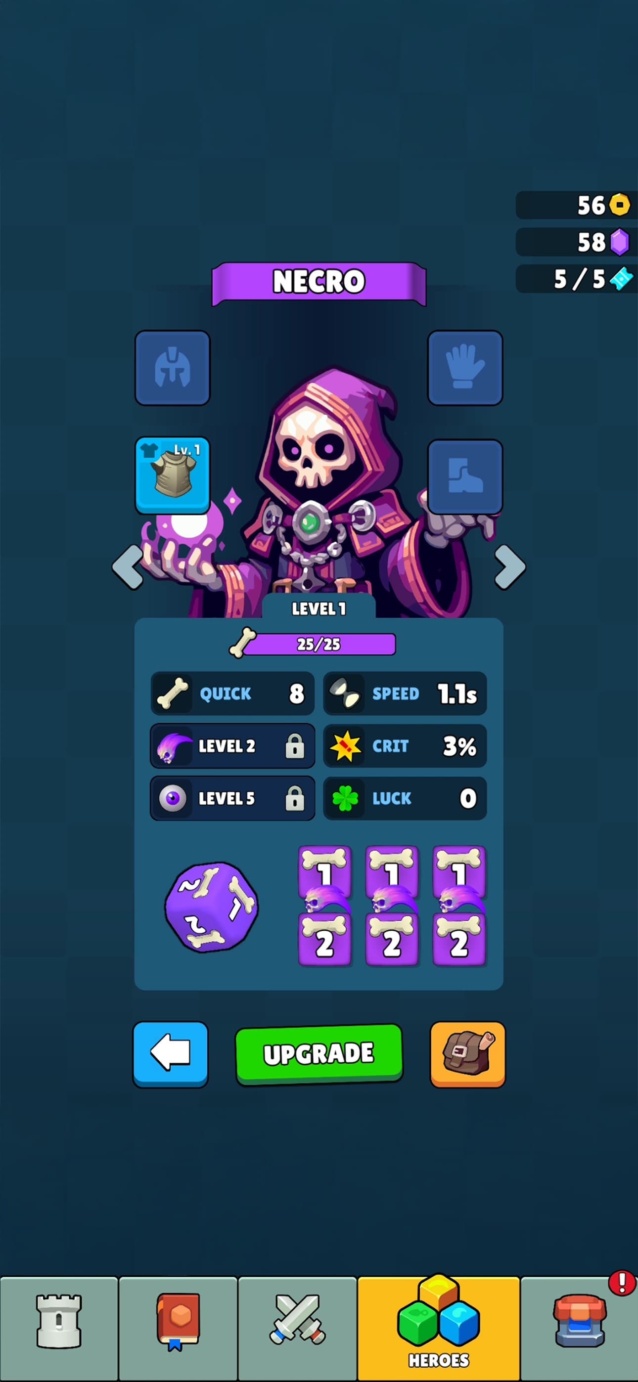 Dice vs Monsters: Roguelike TD screenshot 4 - screenshot