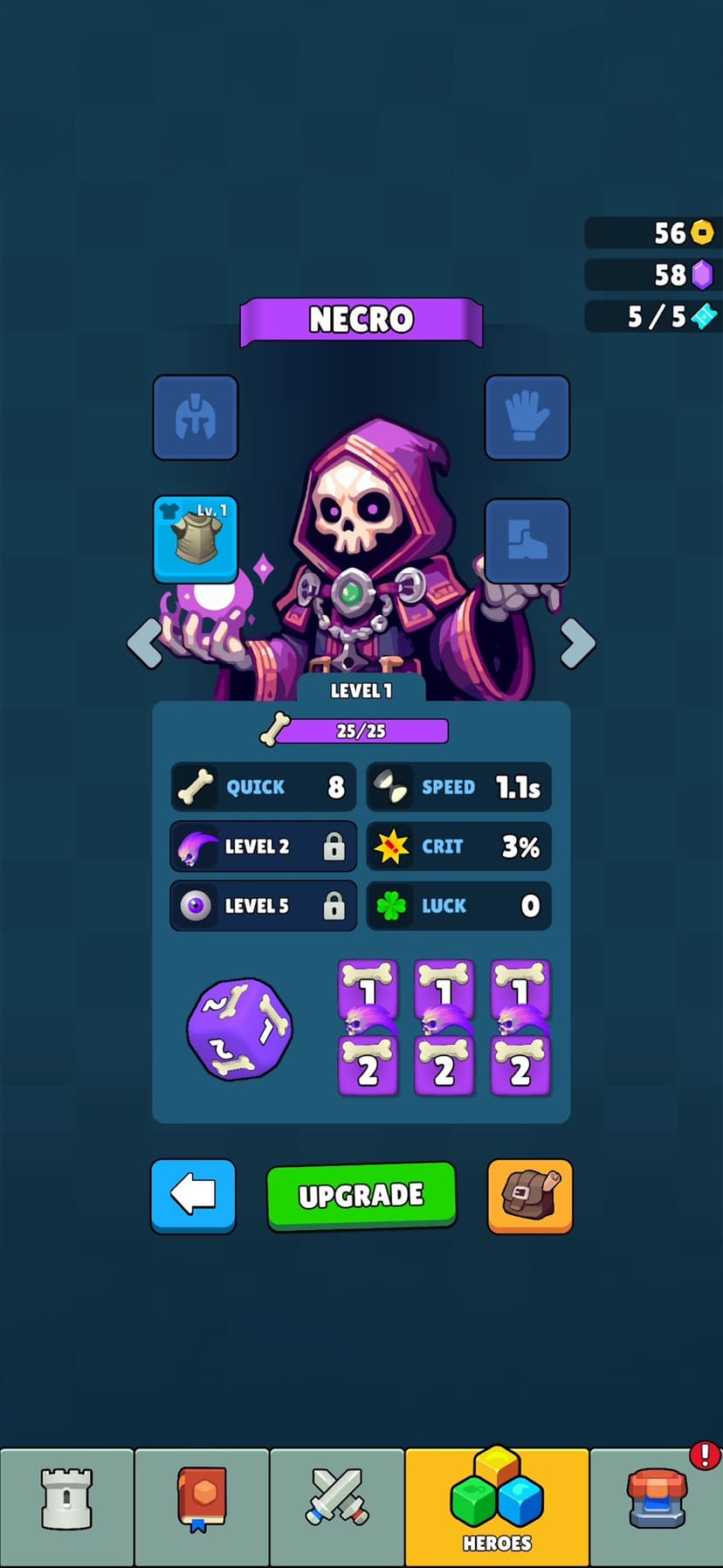 Dice vs Monsters: Roguelike TD screenshot 4 - screenshot
