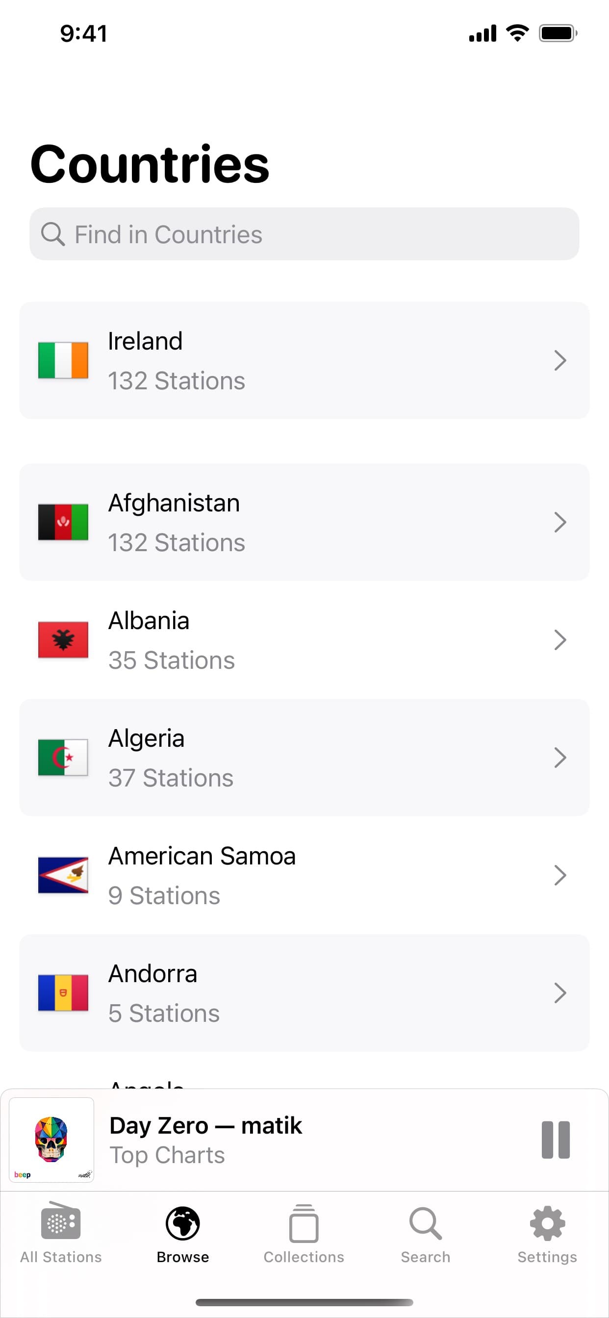 Broadcasts screenshot 3 - screenshot