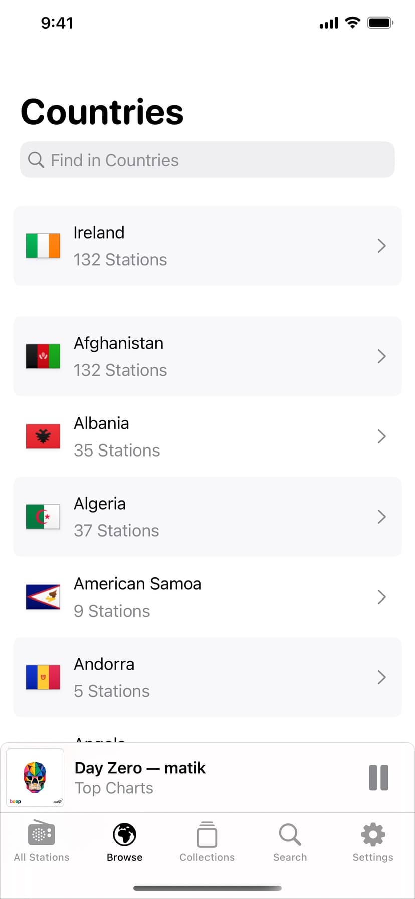 Broadcasts screenshot 3 - screenshot