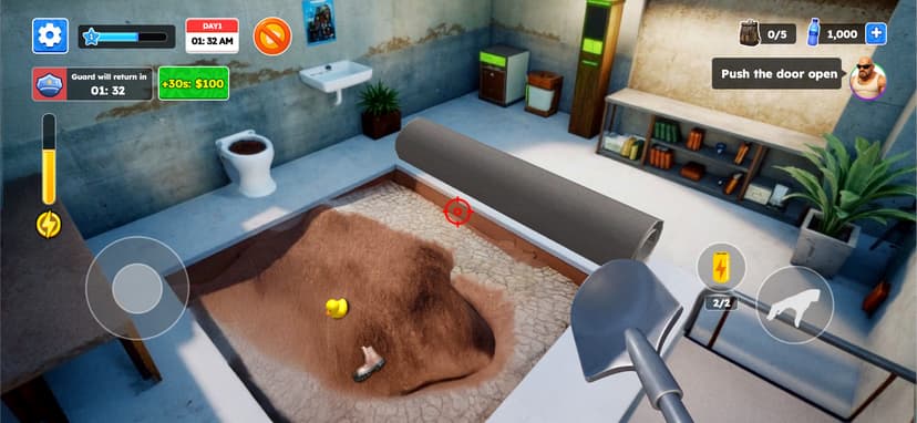 Prison Escape: Dig & Run screenshot 1 - screenshot
