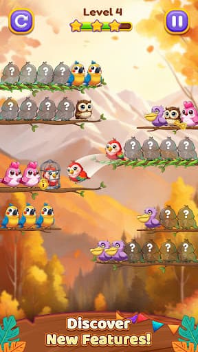 Bird Sort 3: Color Puzzle screenshot 3 - screenshot