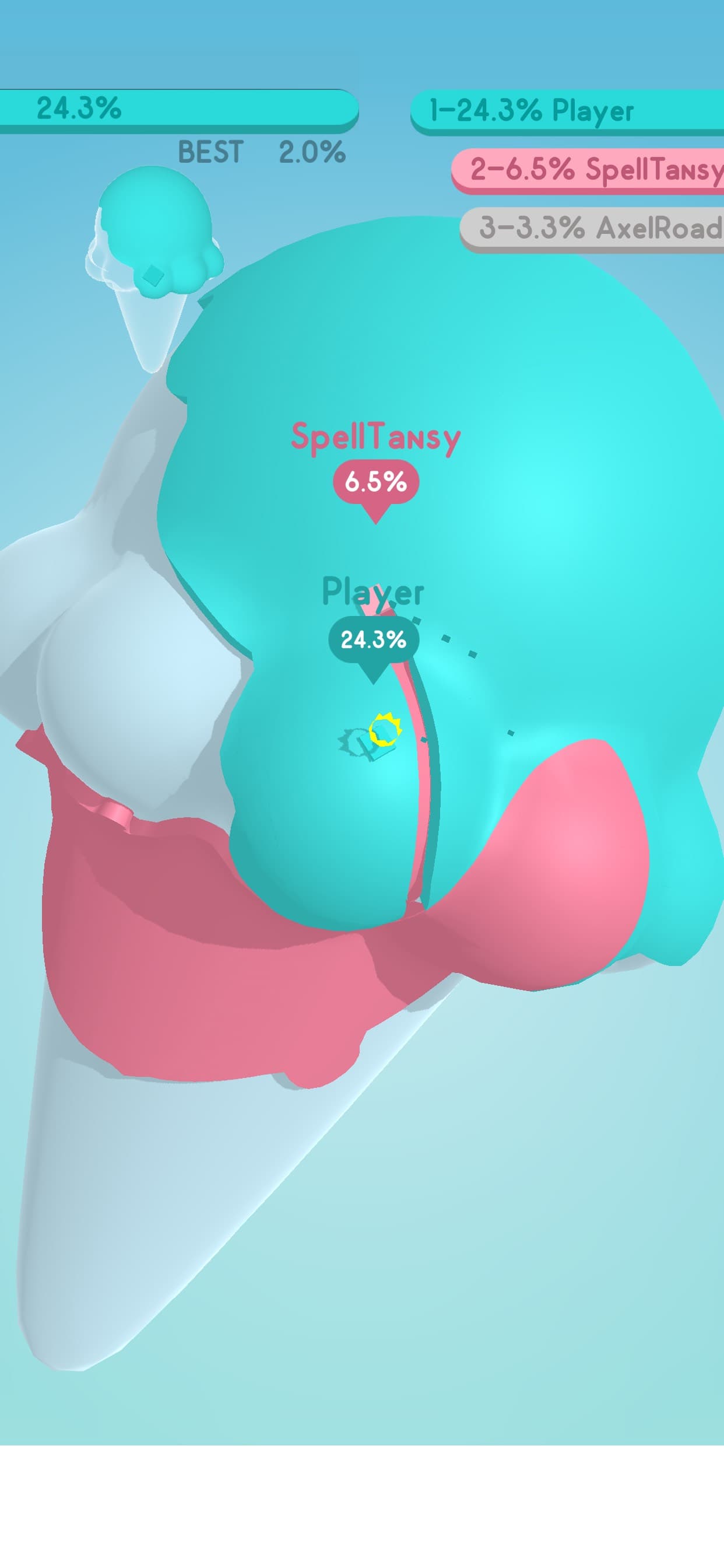 Paper.io 3D screenshot 2 - screenshot