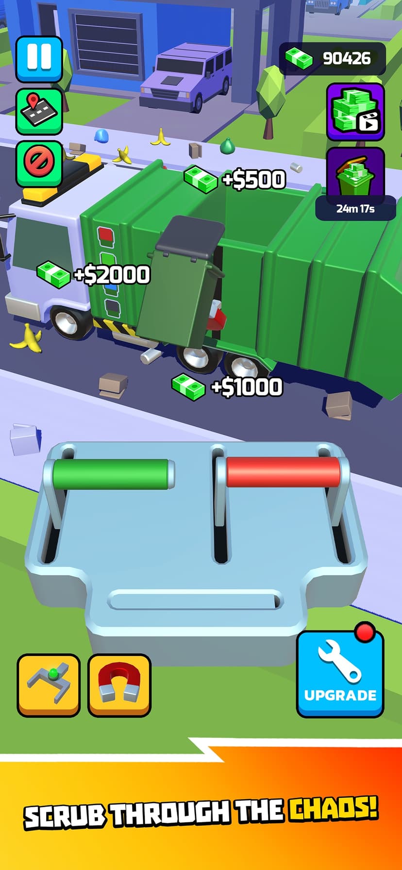 Garbage Truck 3D!!! screenshot 4 - screenshot