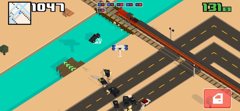Smashy Road: Wanted 2 screenshot 1 - screenshot