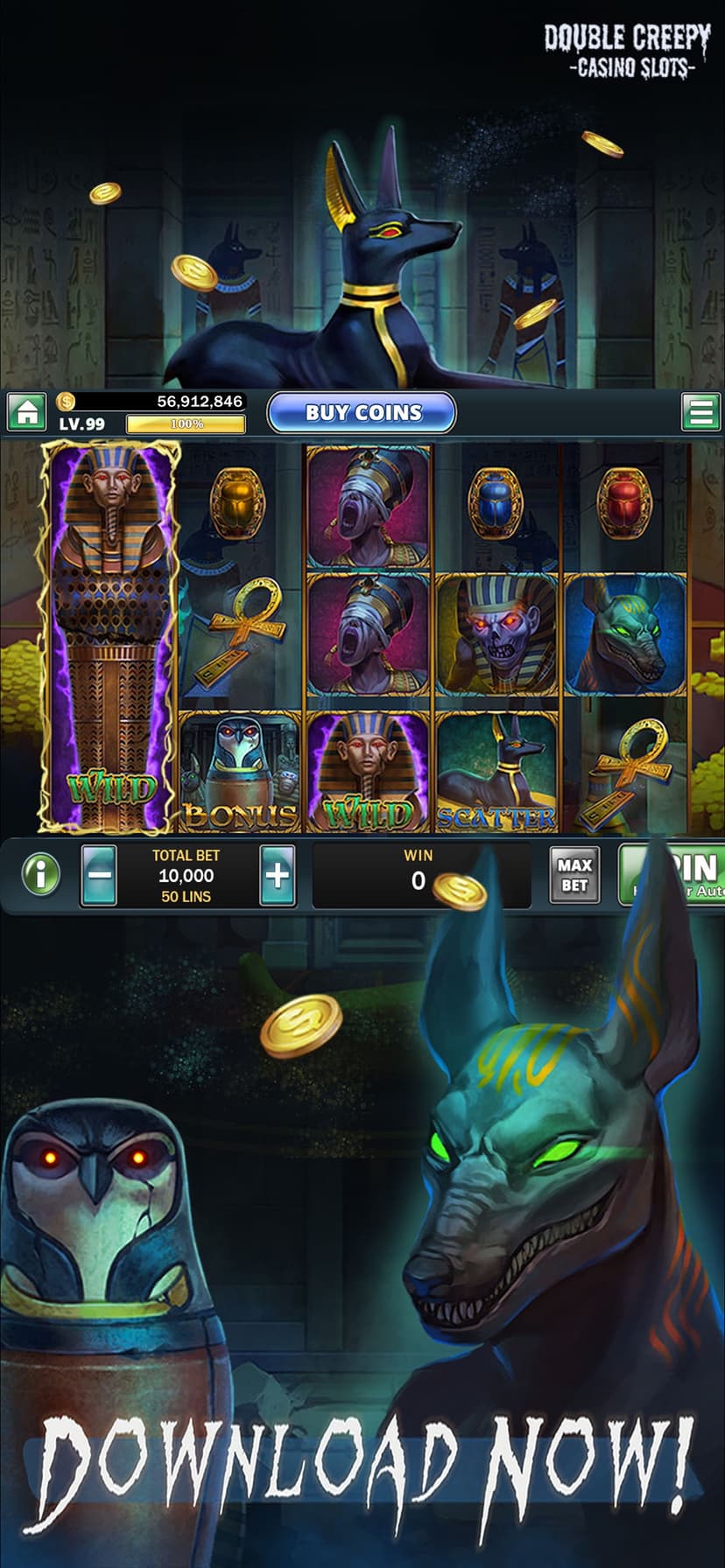 Creepy Vegas - Club Casino screenshot 3 - screenshot