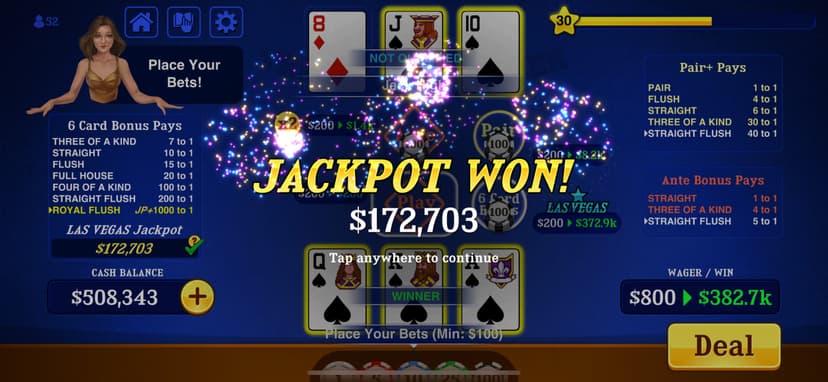 Triple Card Poker Casino screenshot 3 - screenshot