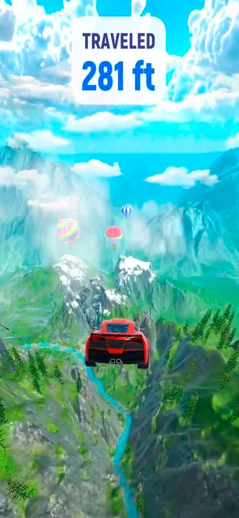 Crash Delivery: car jumping screenshot 1 - screenshot