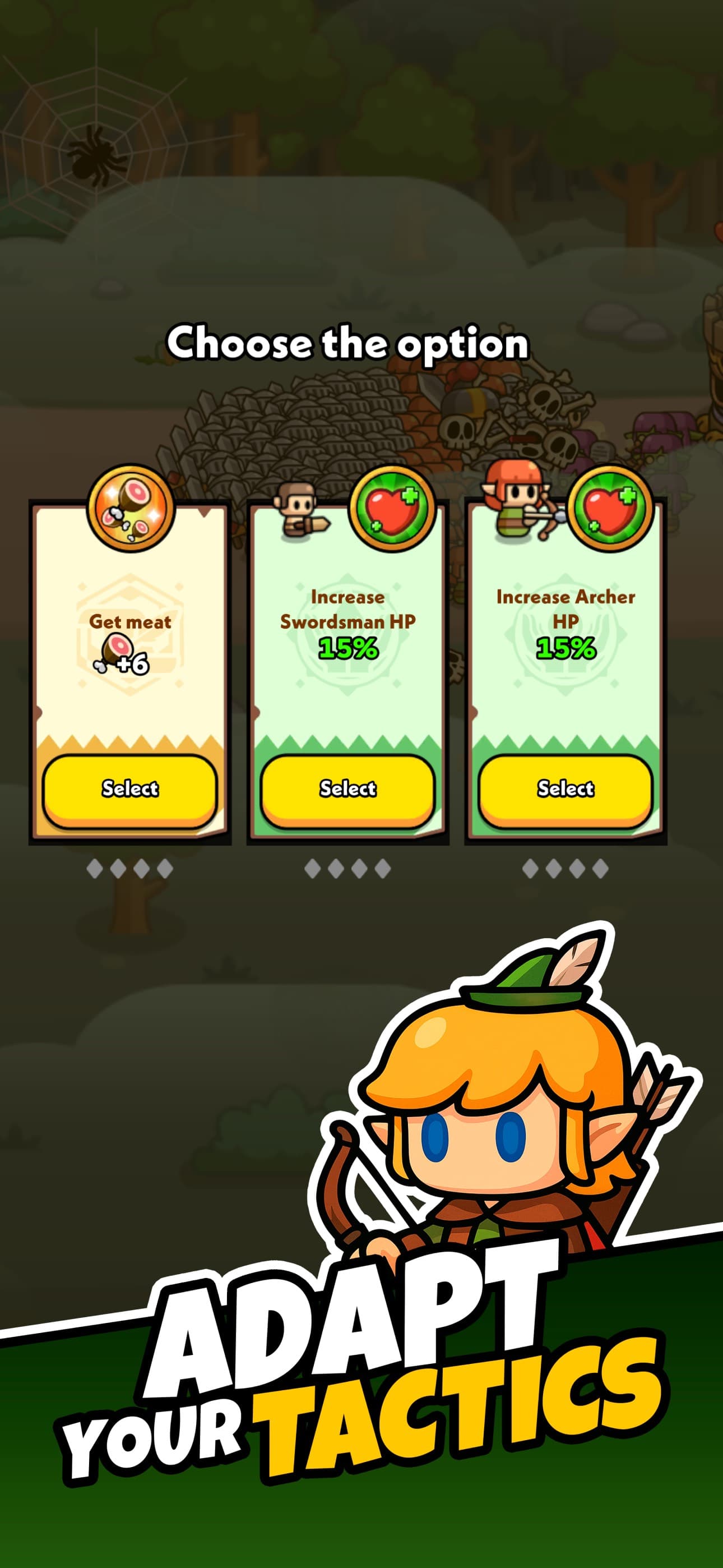 Tiny Warriors Rush - Idle TD screenshot 4 - screenshot