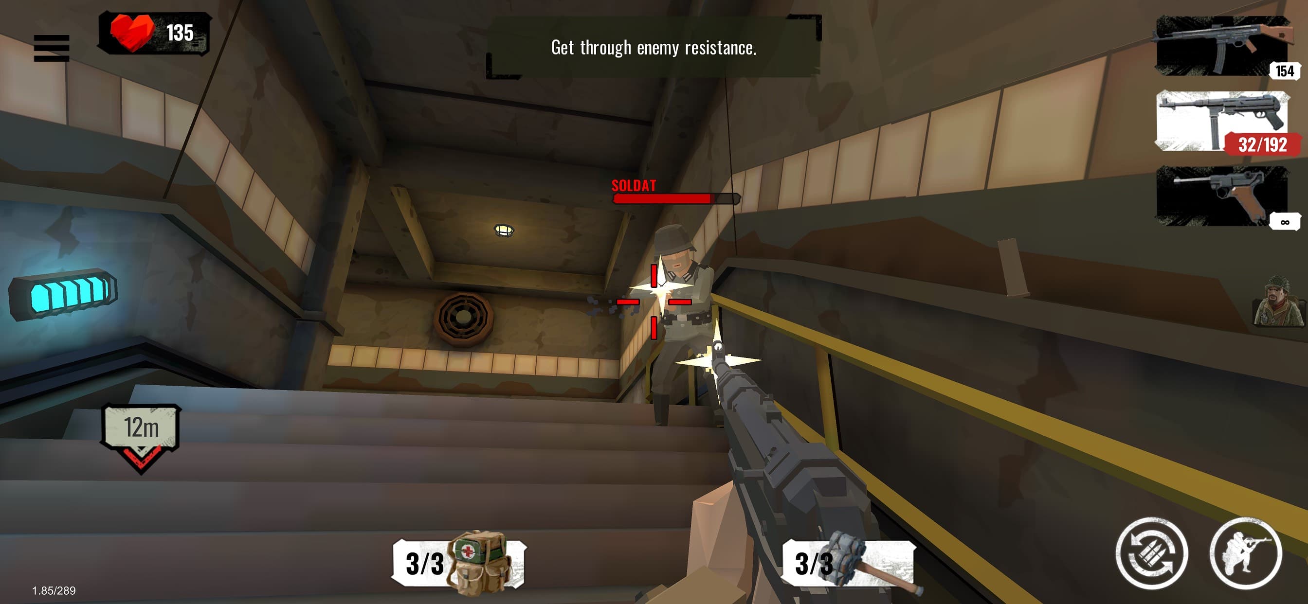 World War Polygon- WW2 shooter screenshot 7 - screenshot