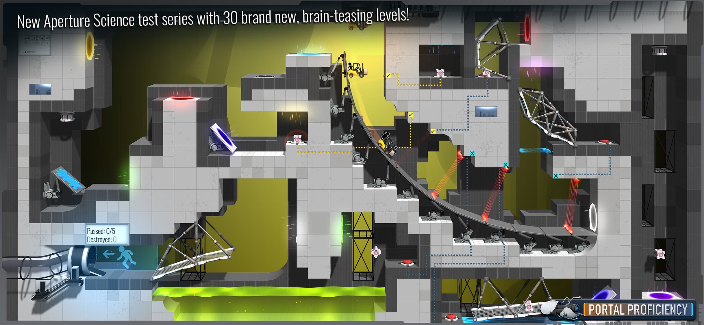 Bridge Constructor Portal screenshot 7 - screenshot