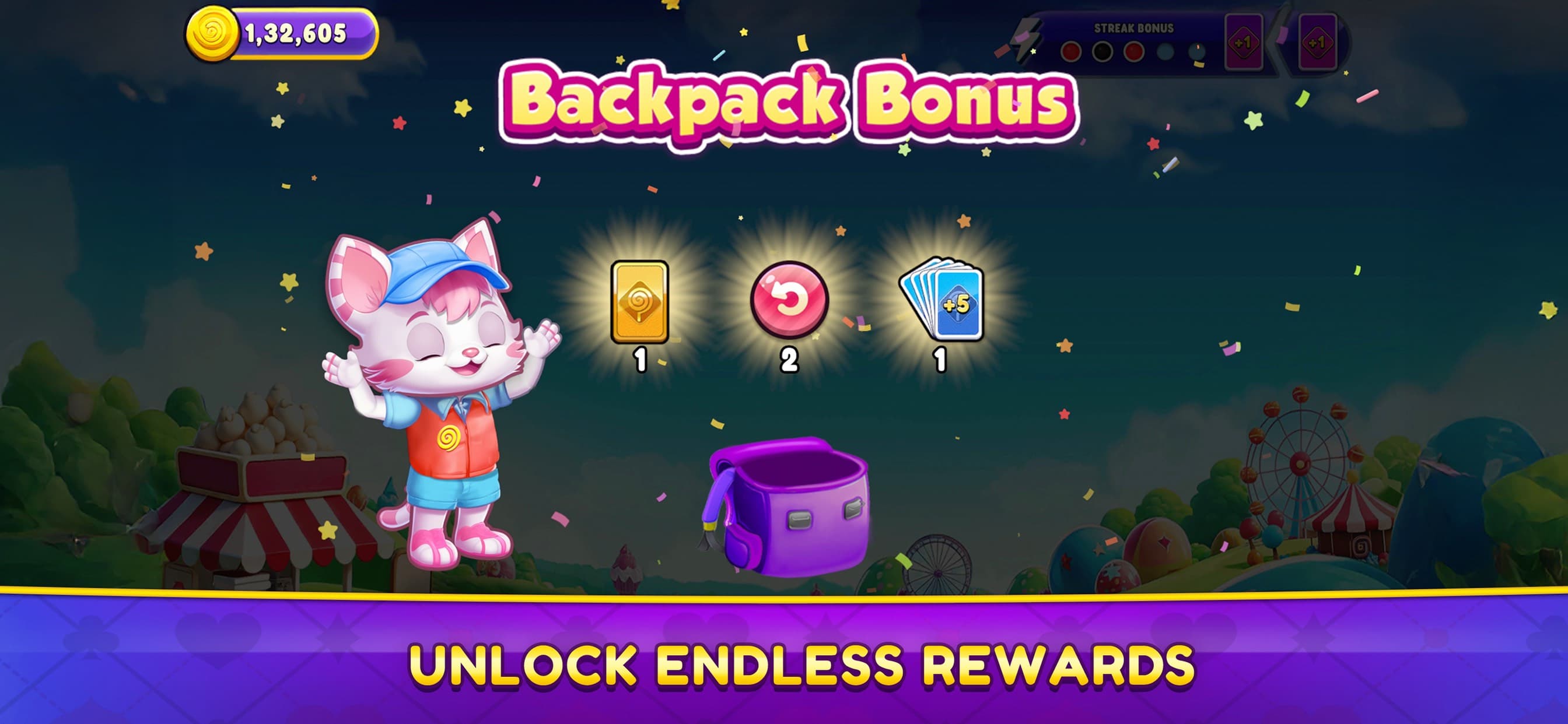 Solitaire Candy World screenshot 5 - screenshot