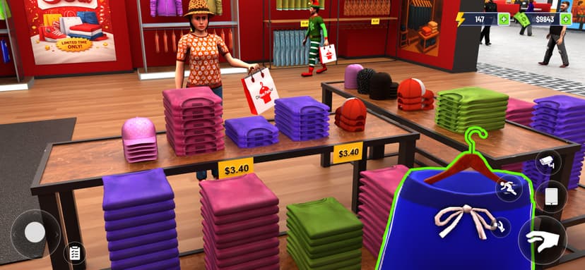 Mall & Fast Food Simulator 3D screenshot 3 - screenshot