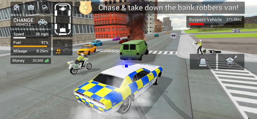 Police Car Driving: Crime City screenshot 2 - screenshot