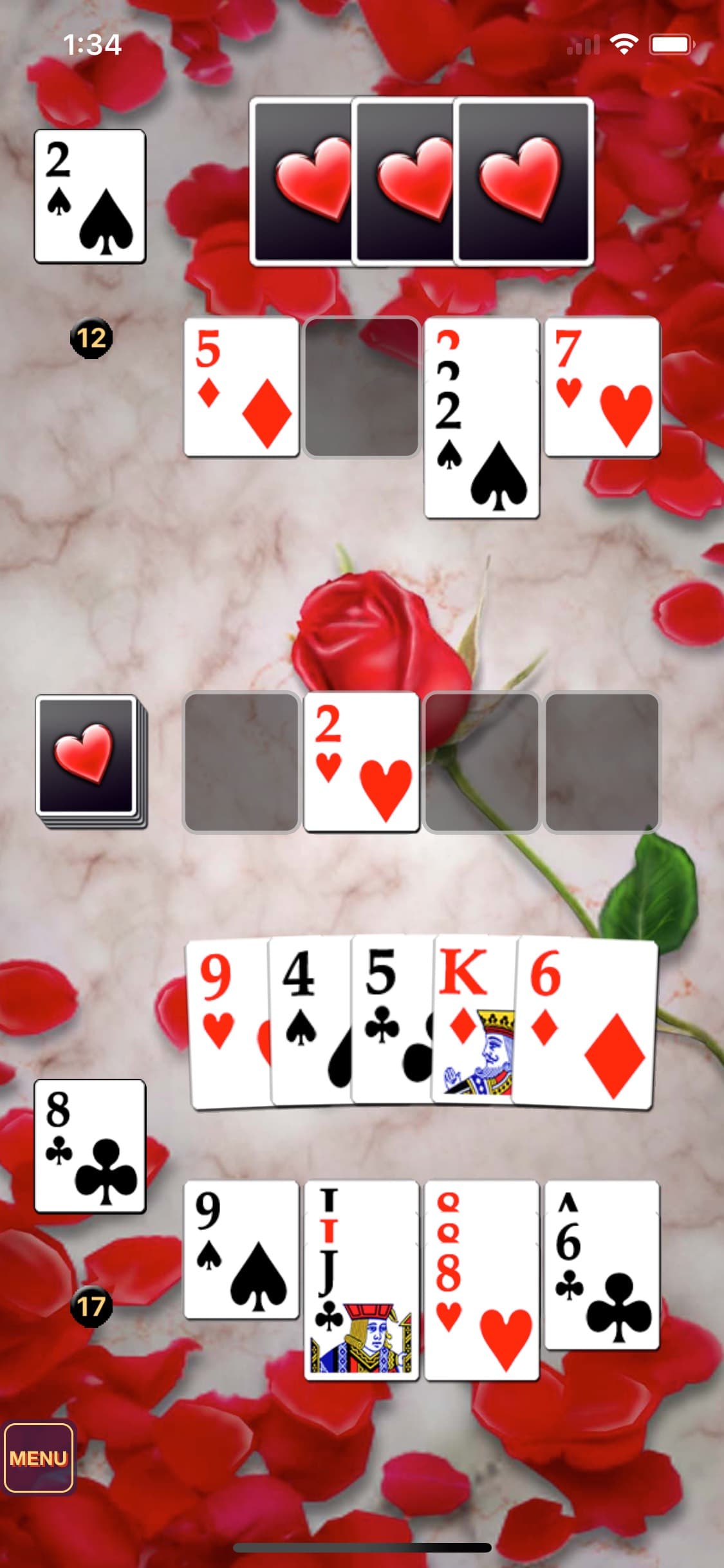 Spite & Malice HD screenshot 3 - screenshot