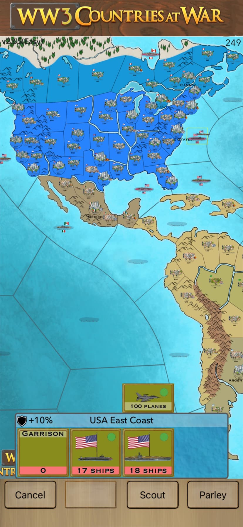 WW3 Countries at War screenshot 1 - screenshot