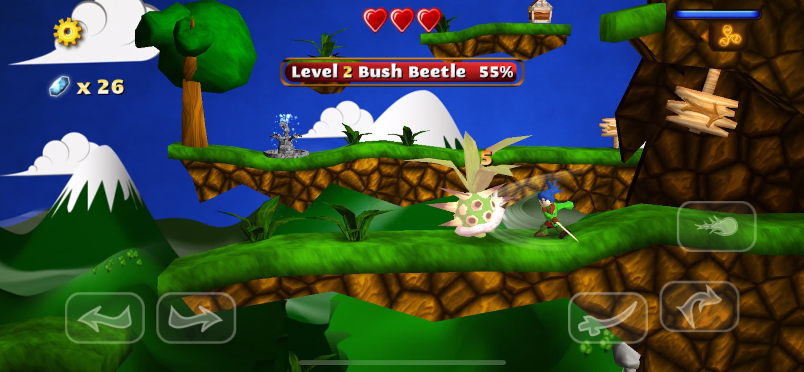 Swordigo screenshot 1 - screenshot