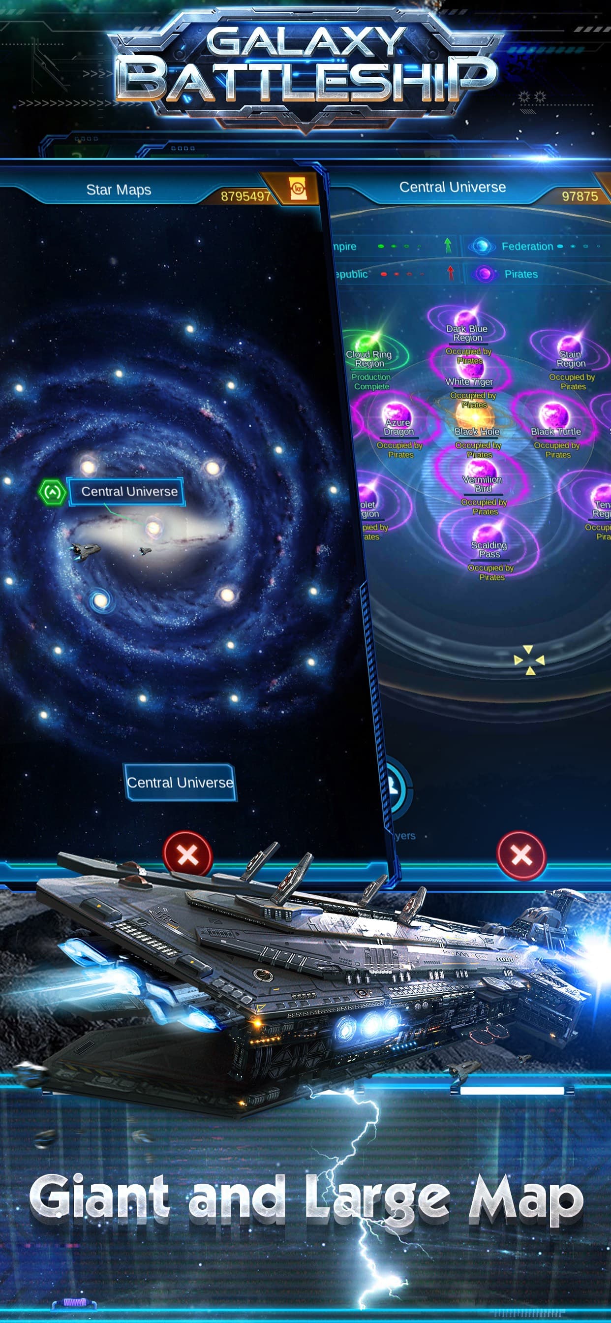 Galaxy Battleship: Conquer screenshot 1 - screenshot