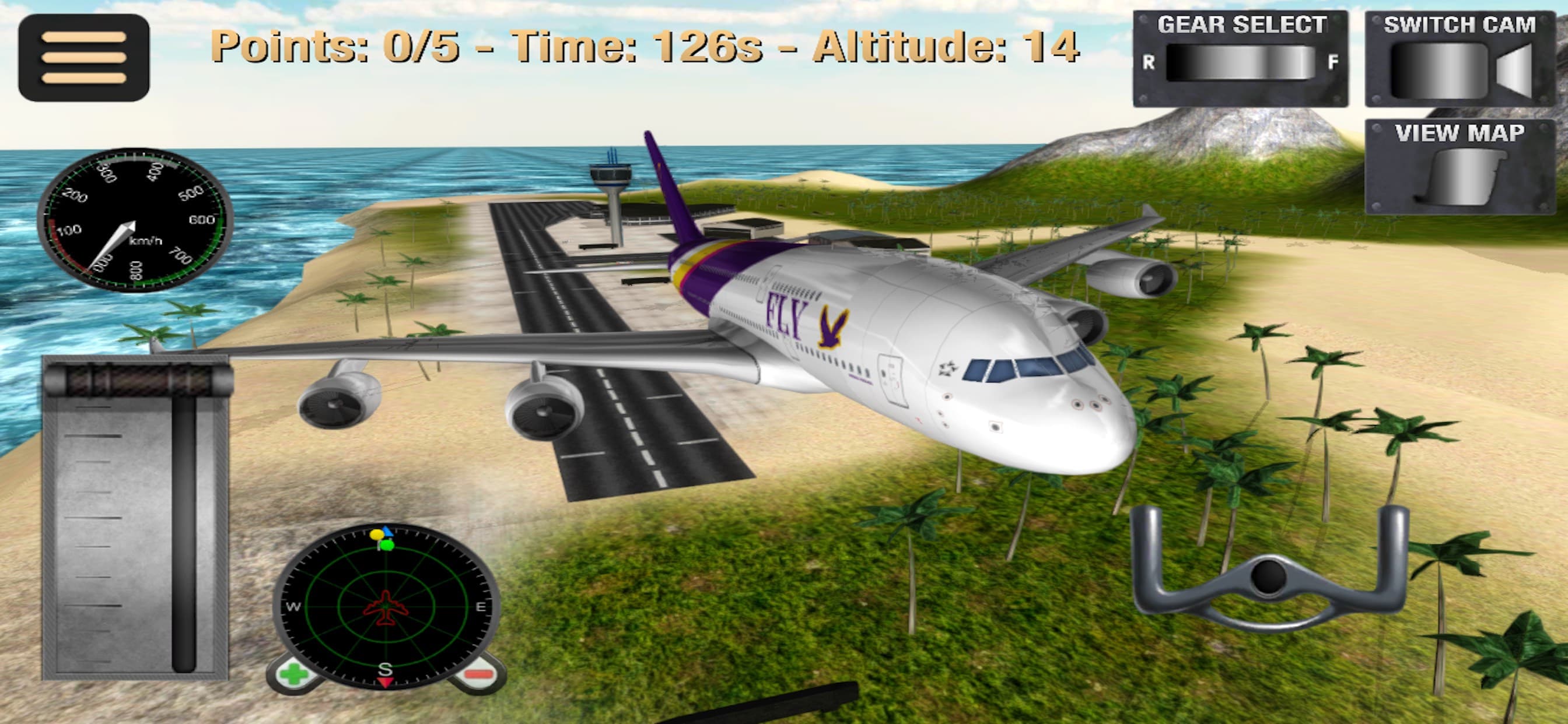 Fly Plane: Flight Simulator 3D screenshot 1 - screenshot