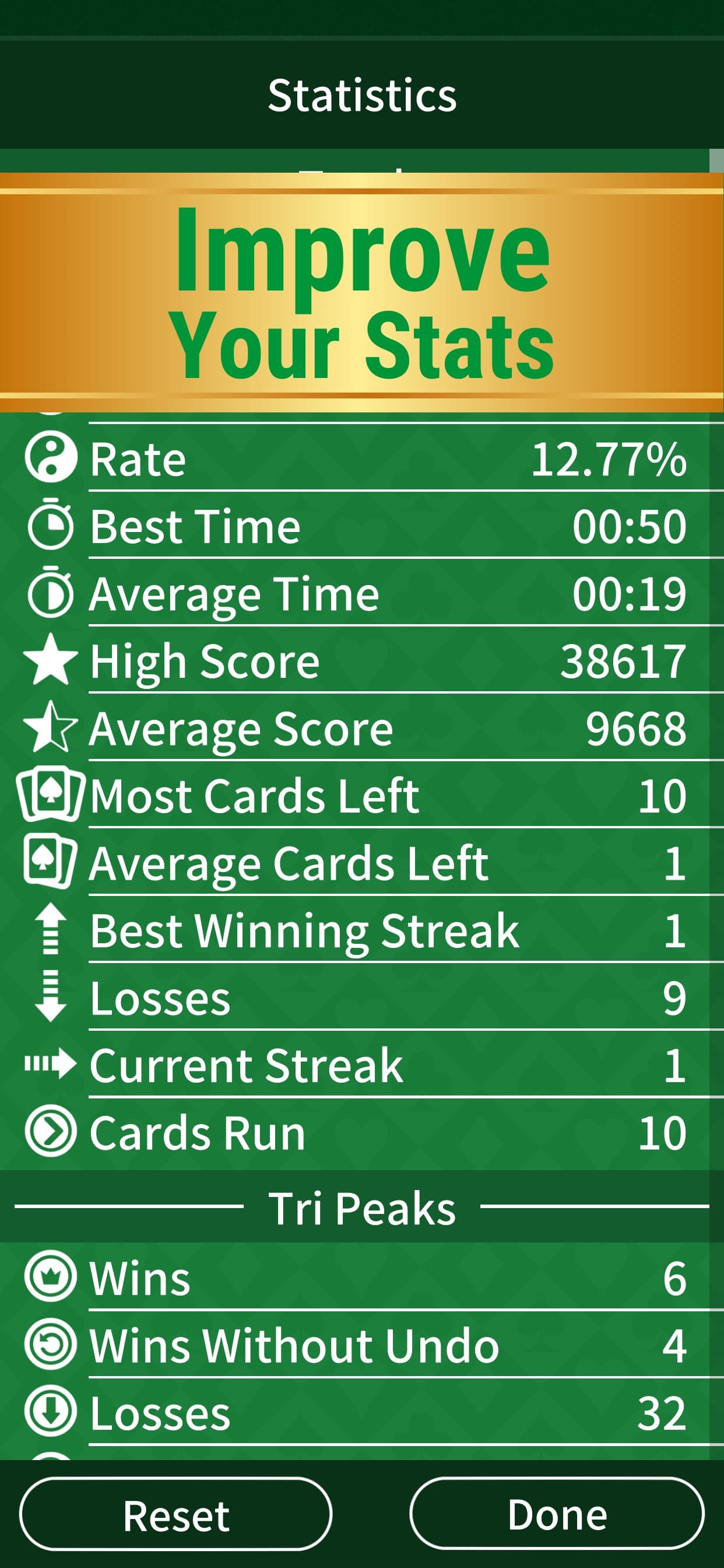 TriPeaks Solitaire Classic. screenshot 6 - screenshot