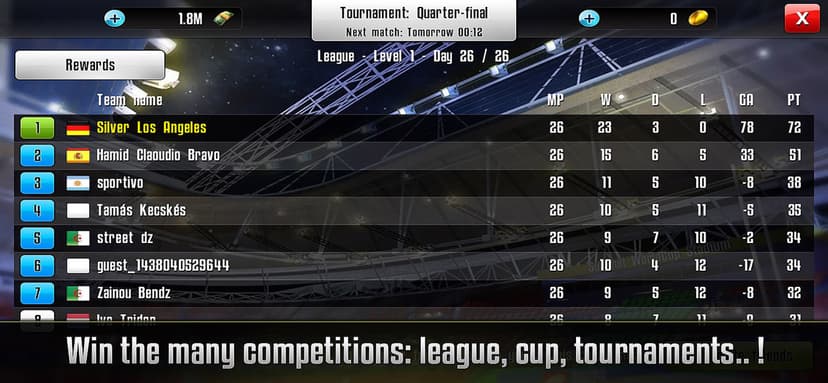 Rugby Manager : Be a manager screenshot 5 - screenshot