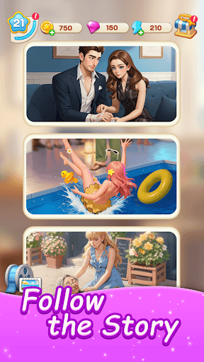 Merge Fashion: Romance Story screenshot 3 - screenshot
