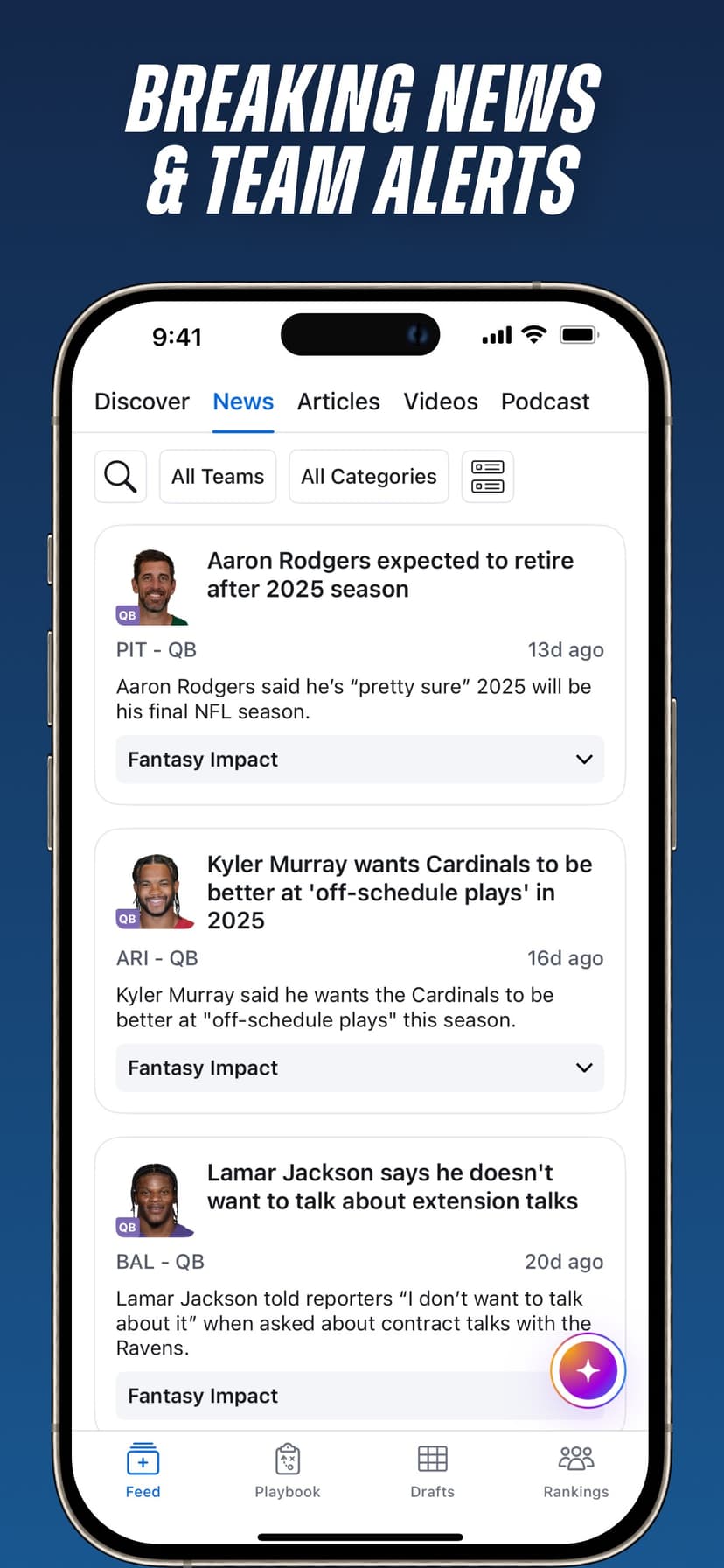 FantasyPros - Fantasy Advice screenshot 8 - screenshot