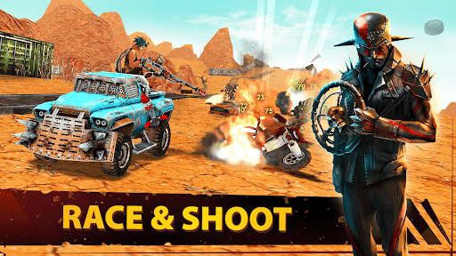 Dead Paradise Car Race Shooter screenshot 9 - screenshot