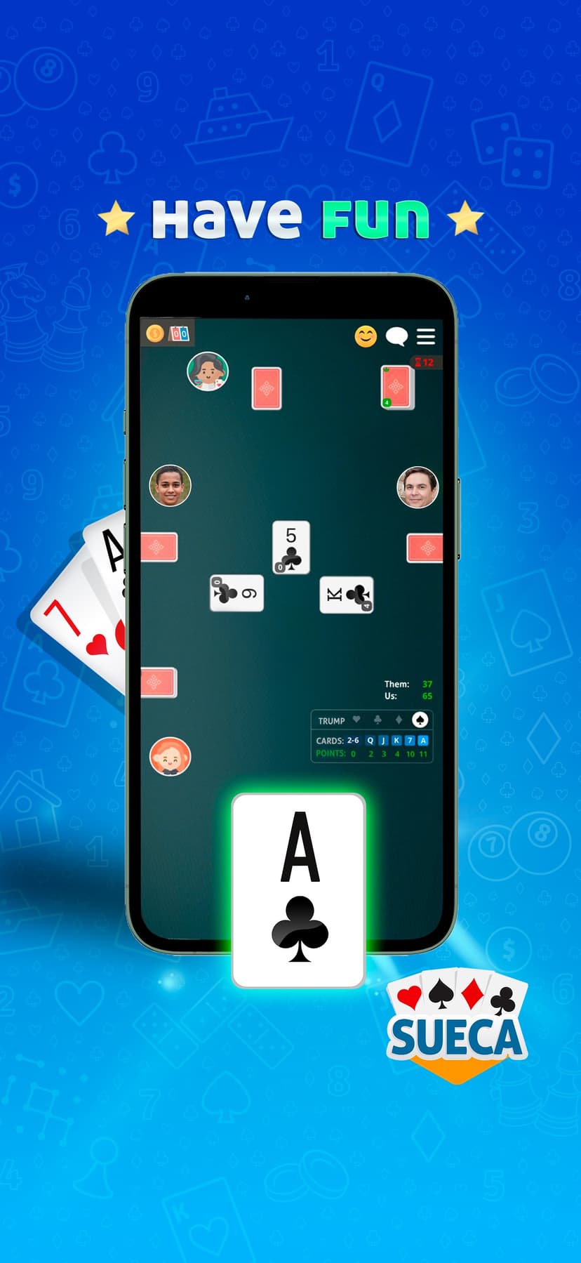 SUECA GameVelvet - Card Game screenshot 1 - screenshot