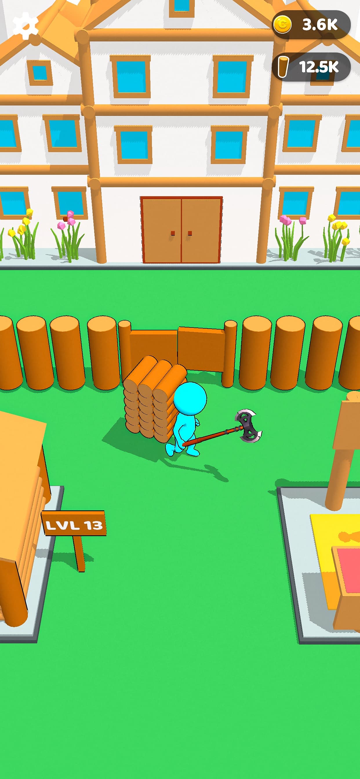 Craftheim - 3D Idle Lumberjack screenshot 2 - screenshot