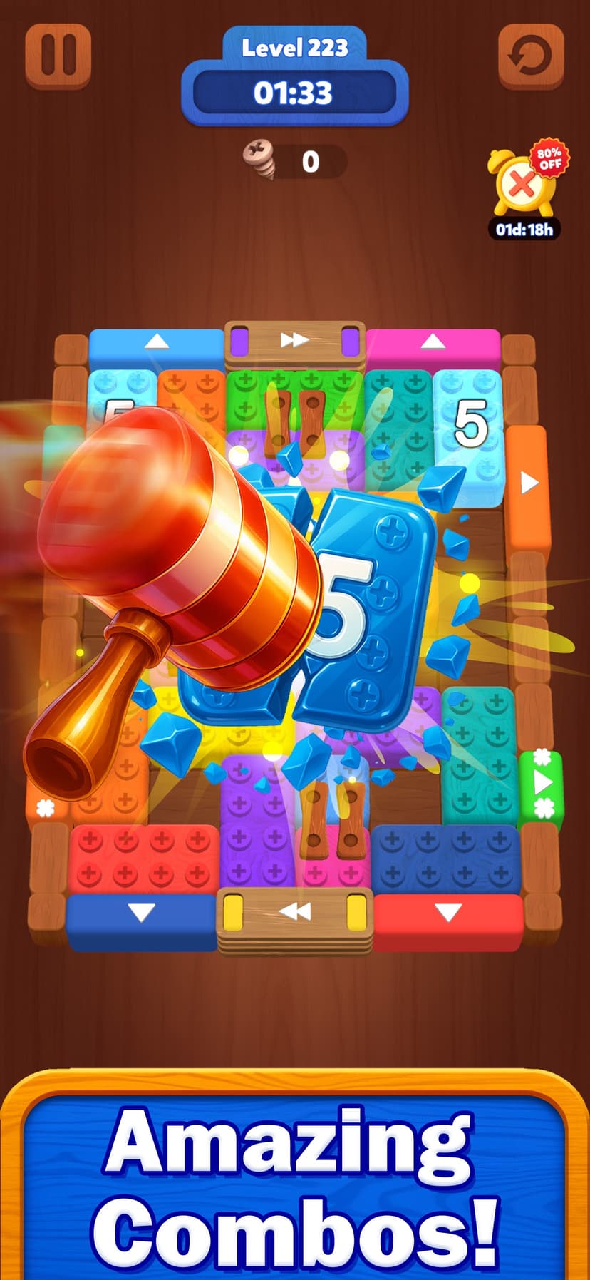 Wood Escape: Block Jam screenshot 2 - screenshot