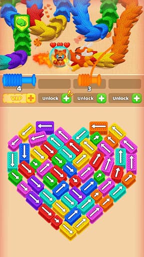 Wool Crush™ - Yarn Color Sort screenshot 5 - screenshot
