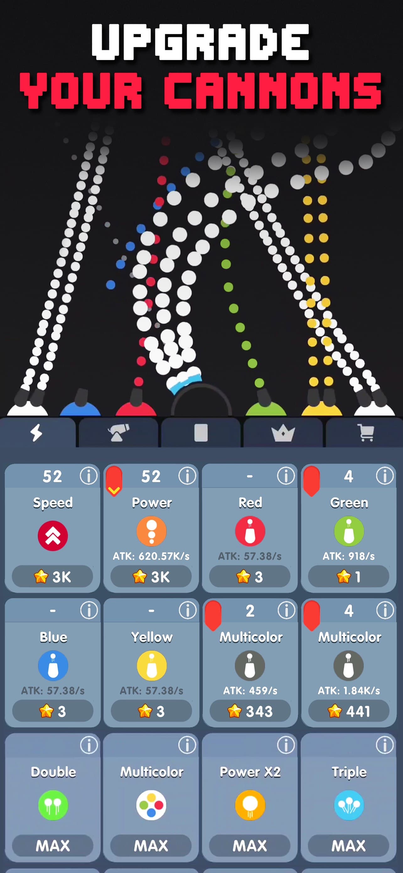 Idle Bubbles Cannon: Tap Balls screenshot 3 - screenshot