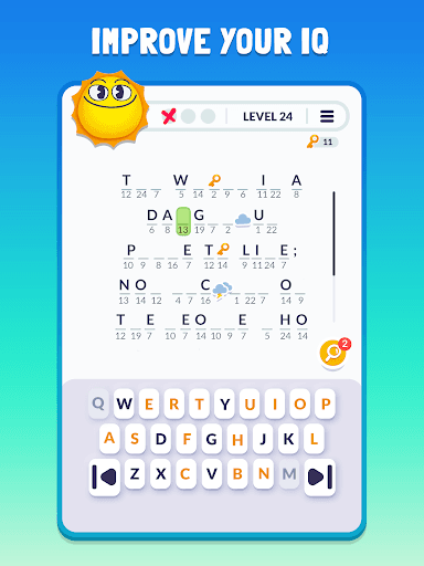 Cryptogram: Logic Puzzle Game screenshot 14 - screenshot
