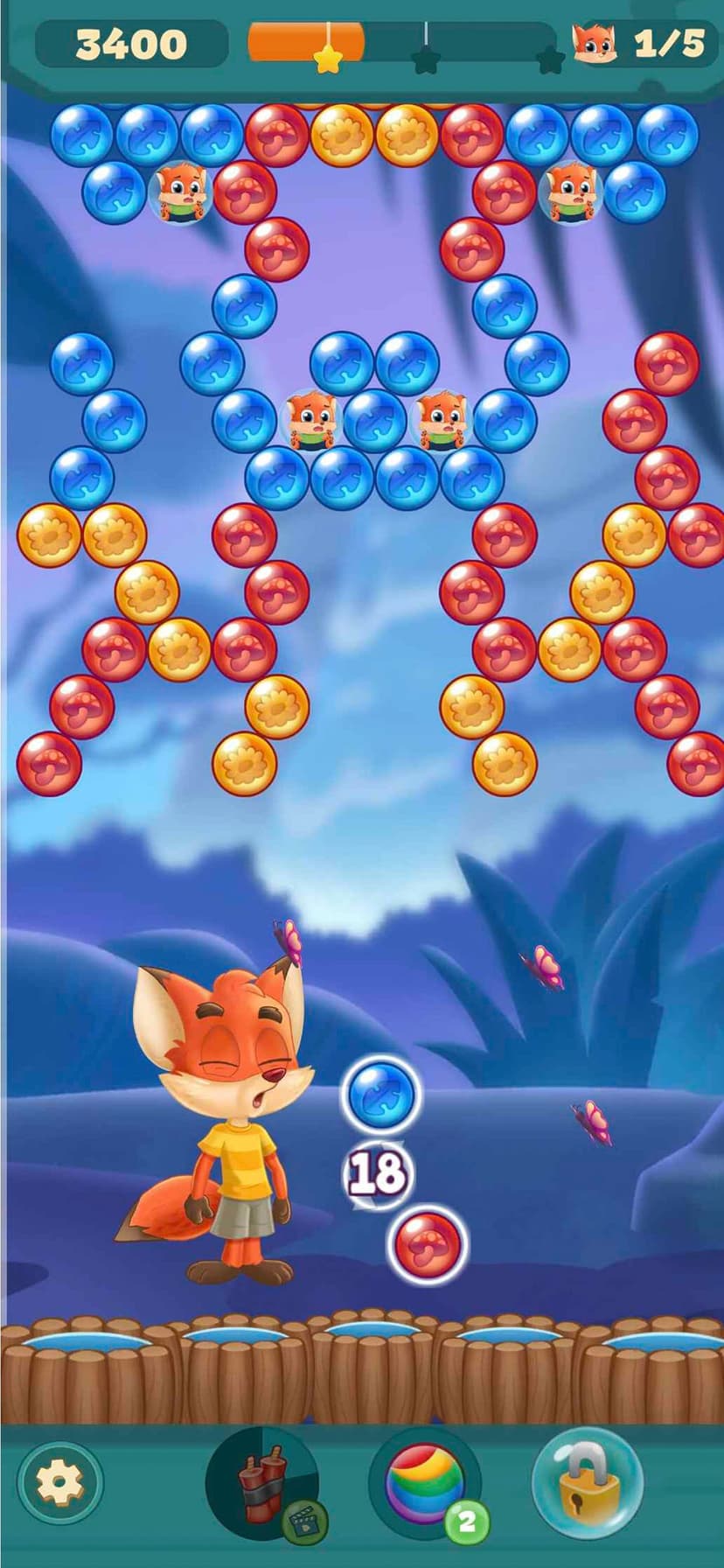 Bubble Friends Bubble Shooter screenshot 2 - screenshot