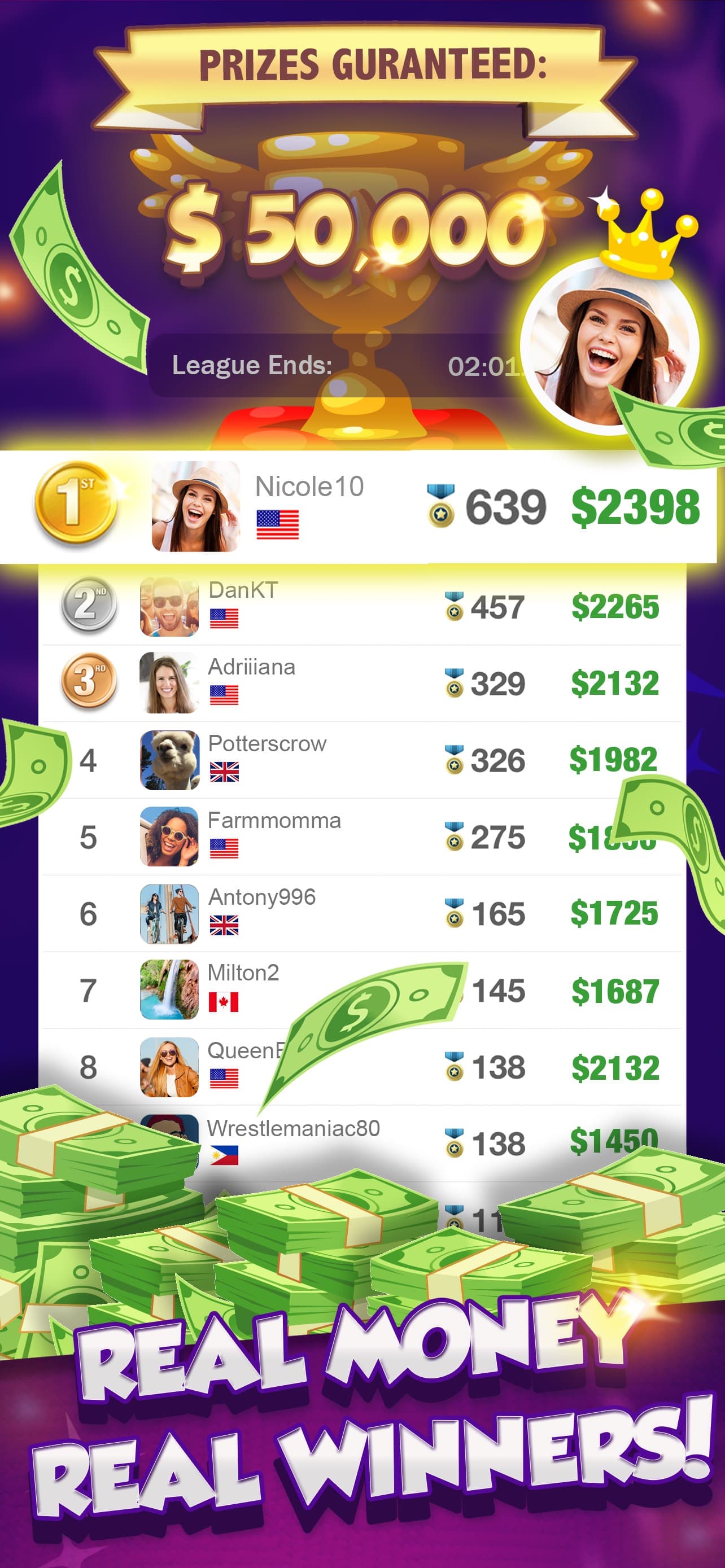 Bingo Duel Cash Win Real Money screenshot 5 - screenshot