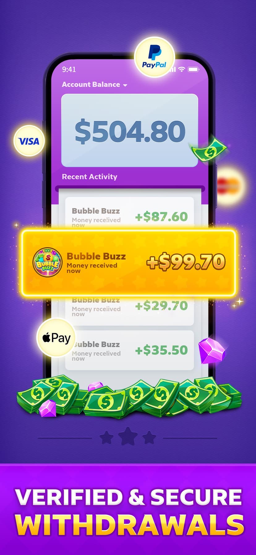 Bubble Buzz: Win Real Cash screenshot 3 - screenshot