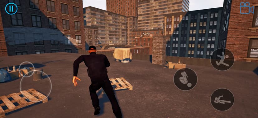 Rooftops Parkour Freerun screenshot 2 - screenshot