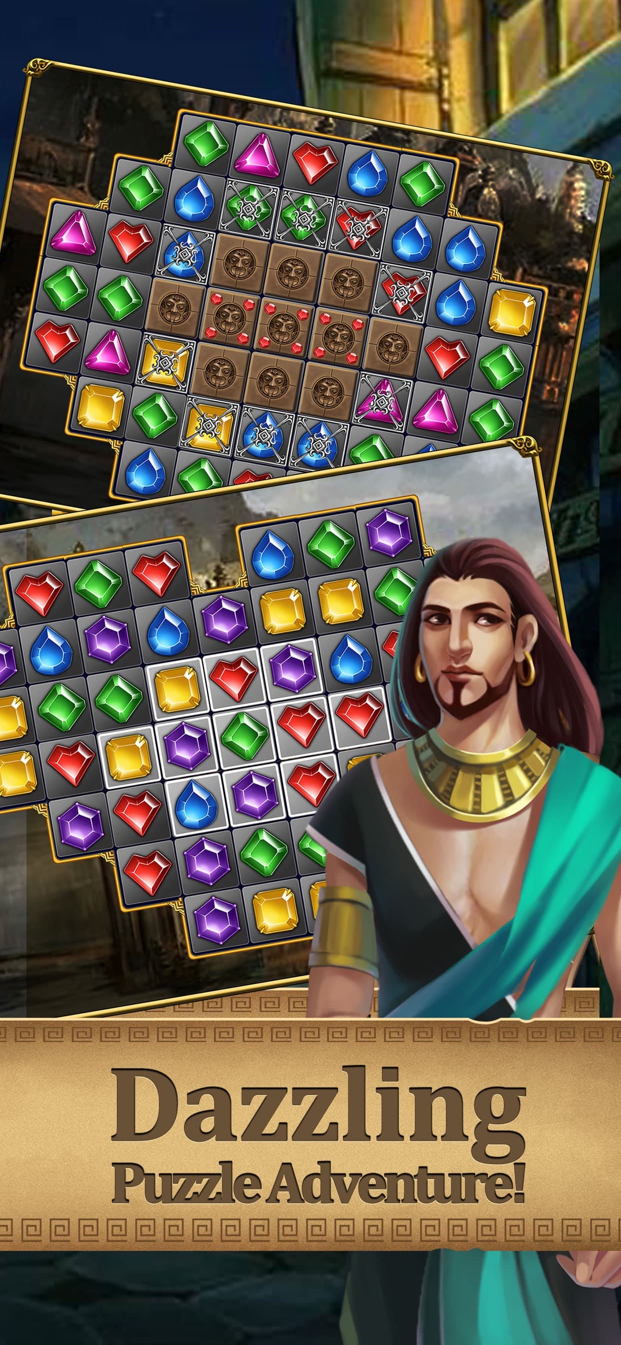 Jewel Swap -Magic Match 3 game screenshot 4 - screenshot