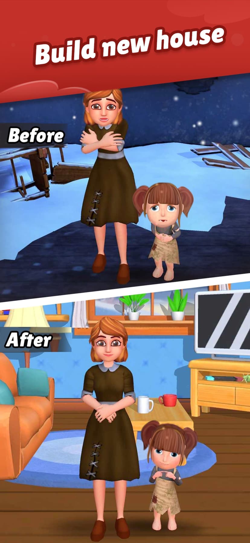 Home Pin 3: Homeless Adventure screenshot 1 - screenshot