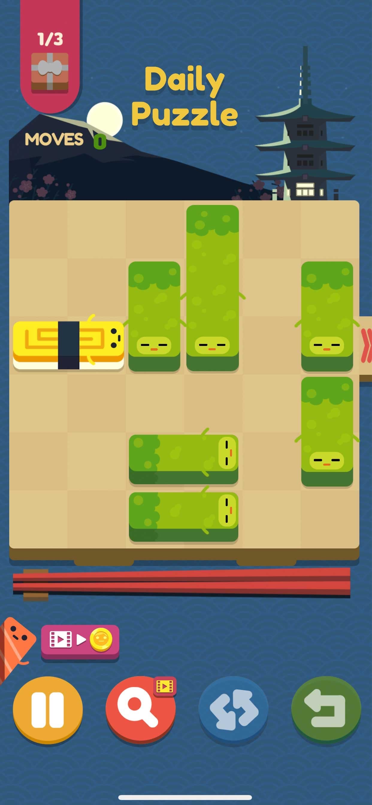 Push Sushi - slide puzzle screenshot 4 - screenshot