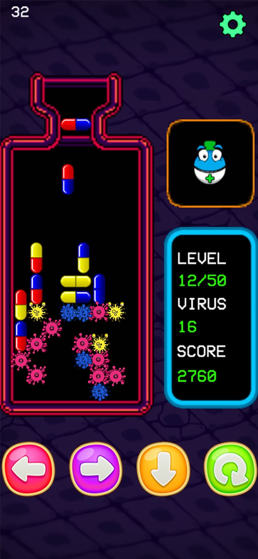 Dr.Virus : Pill Classic screenshot 4 - screenshot
