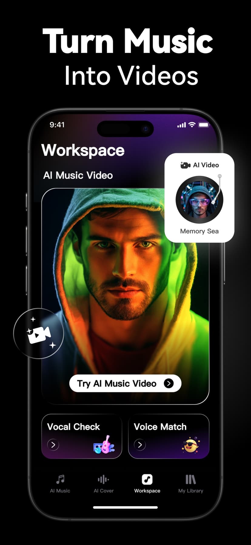 SingUp Music: AI Cover Songs screenshot 3 - screenshot