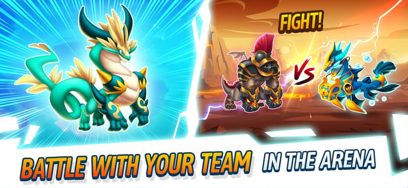 Dragon City: Battle Adventure! screenshot 3 - screenshot