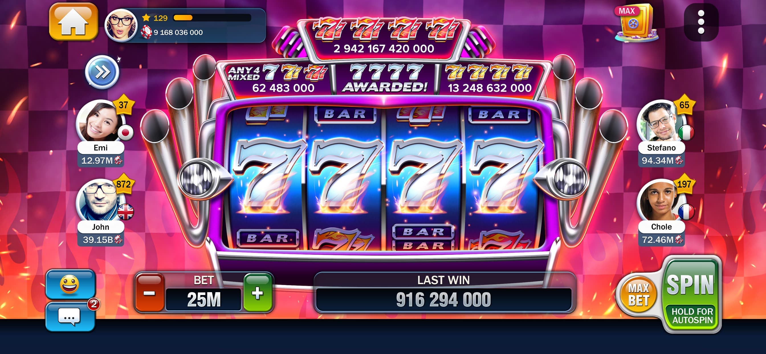Billionaire Casino Slots 777 screenshot 7 - screenshot
