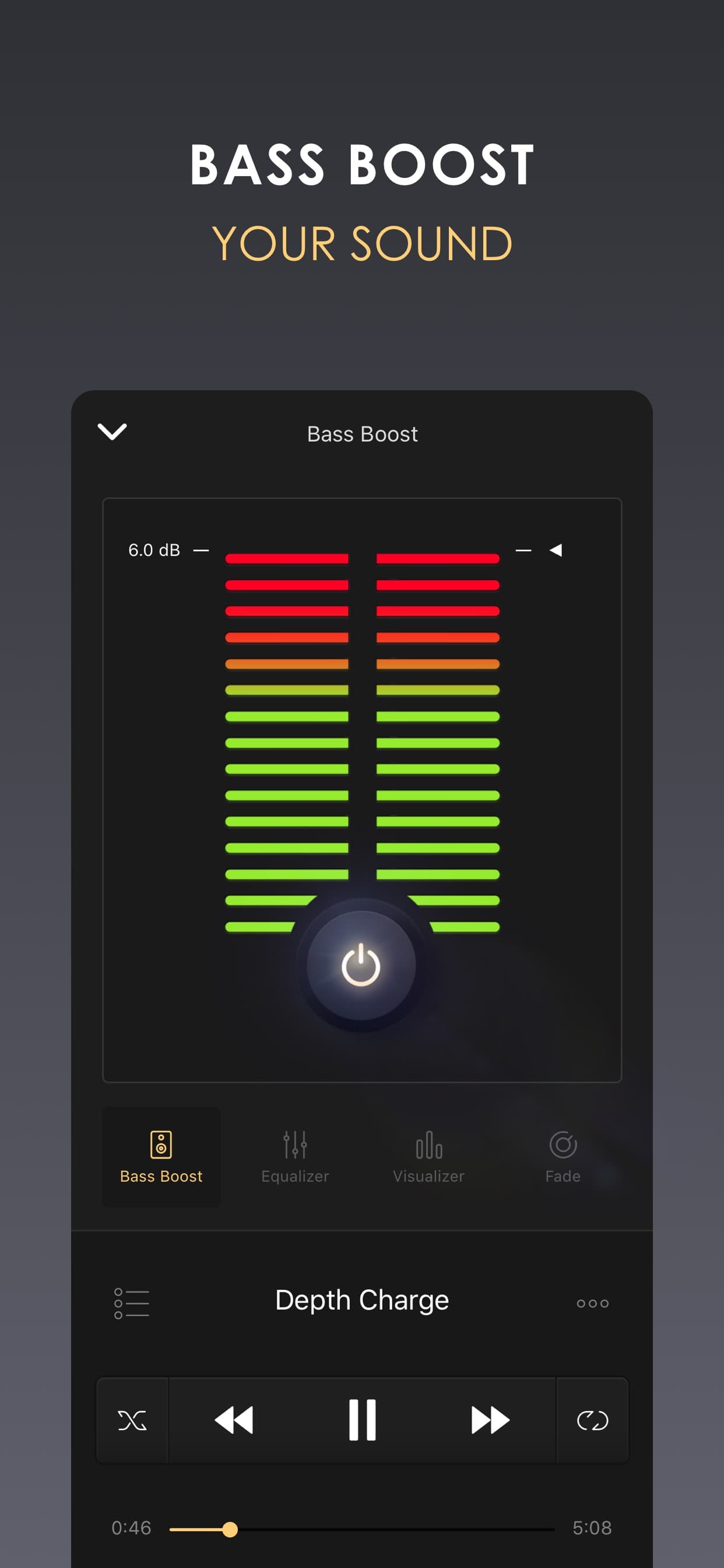 Equalizer+ HD music player screenshot 1 - screenshot
