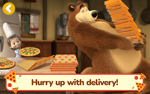 Masha and the Bear Pizza Maker screenshot 10 - screenshot