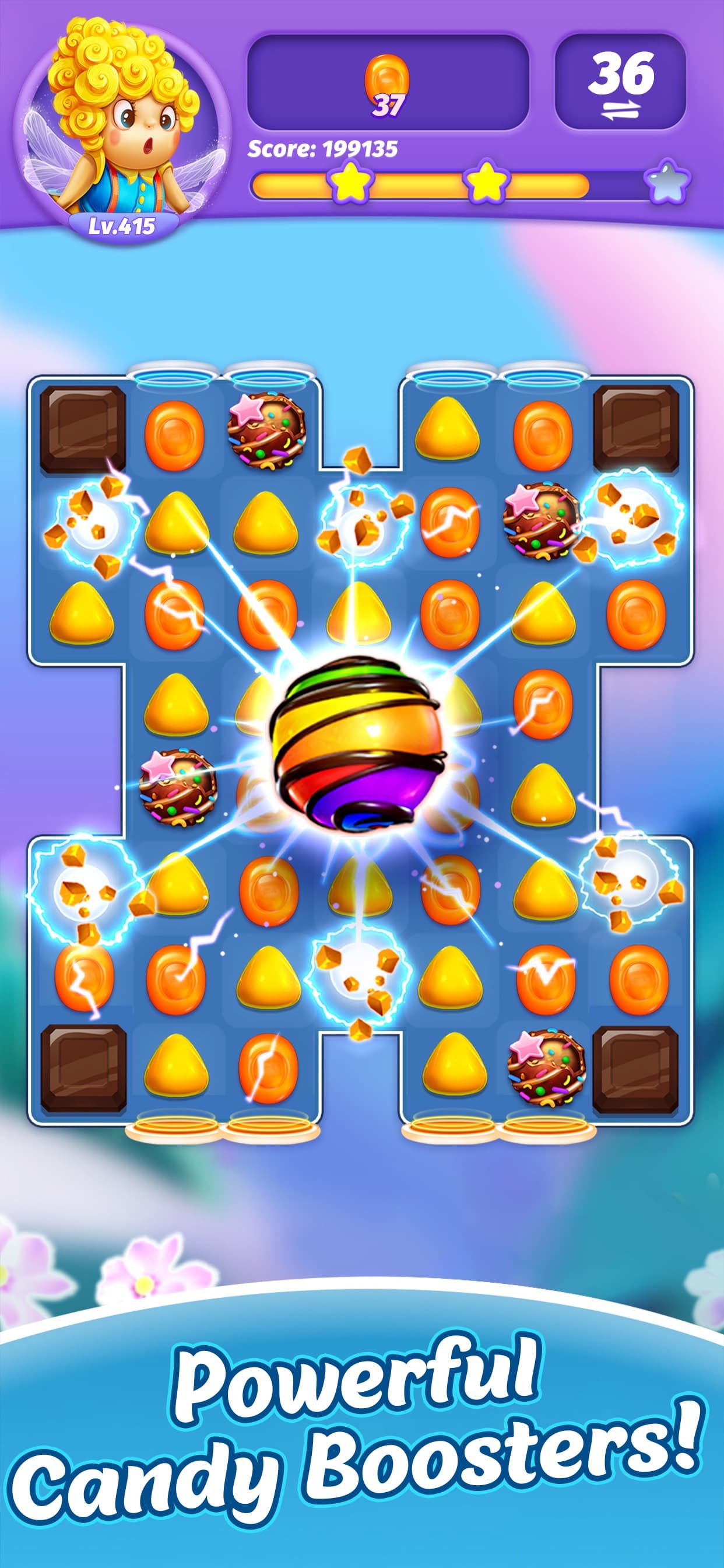 Candy Charming-Match 3 Game screenshot 2 - screenshot