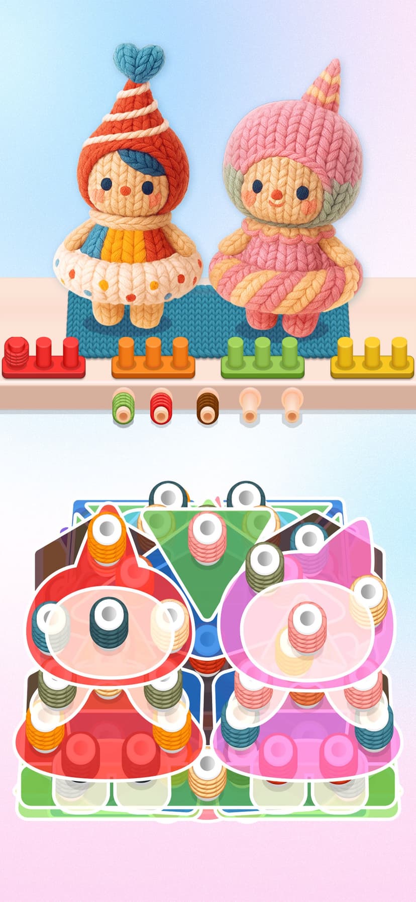 Stitch Sort - Wool Yarn Craze screenshot 3 - screenshot