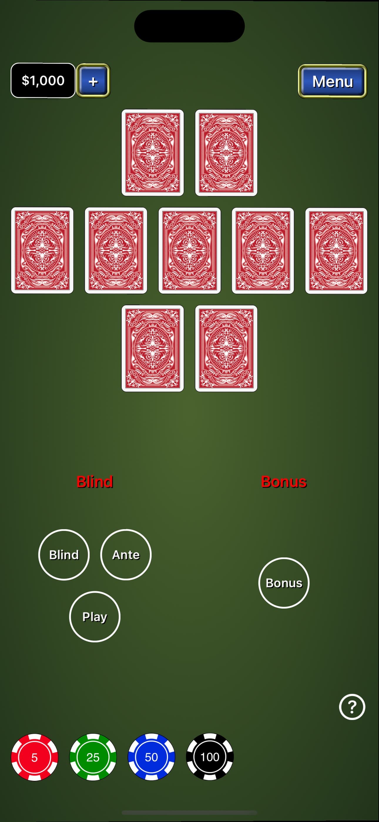 Beat the House Hold'em screenshot 1 - screenshot